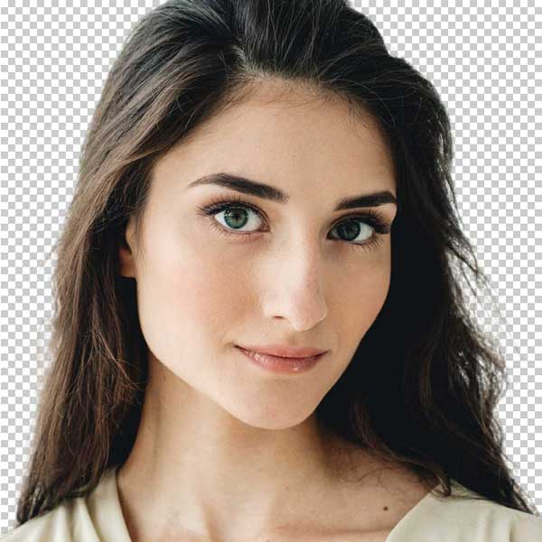 face photo without background